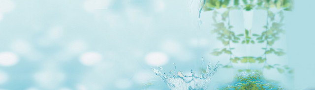 清新植物护肤背景BANNER