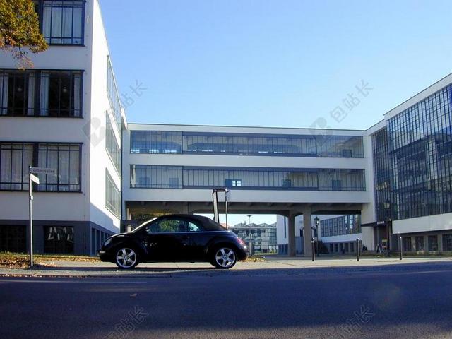 包豪斯 包豪斯建筑 德绍 GROPIUS 现代 德国 玻璃前