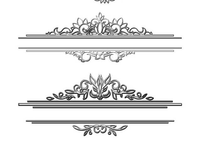 黑色藤蔓标题框