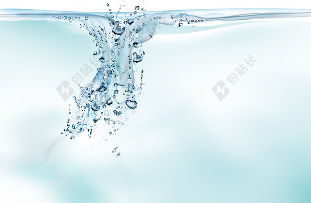 水透明背景