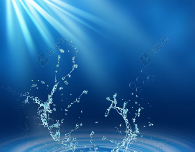 深层补水护肤套装主图背景