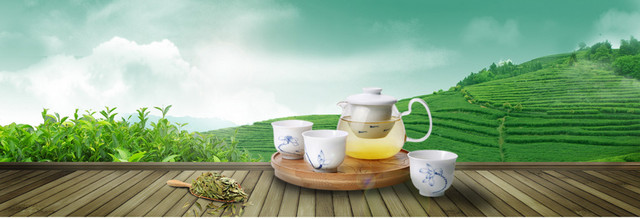 茶  海报BANNER背景