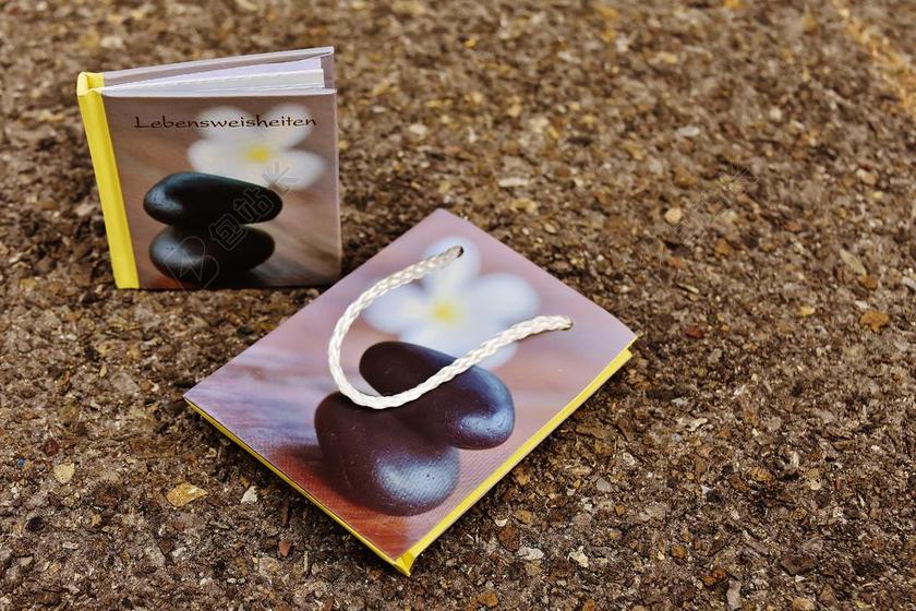 本书 贺卡 现场WEISHEITEN 人生是美丽的 放松 宁