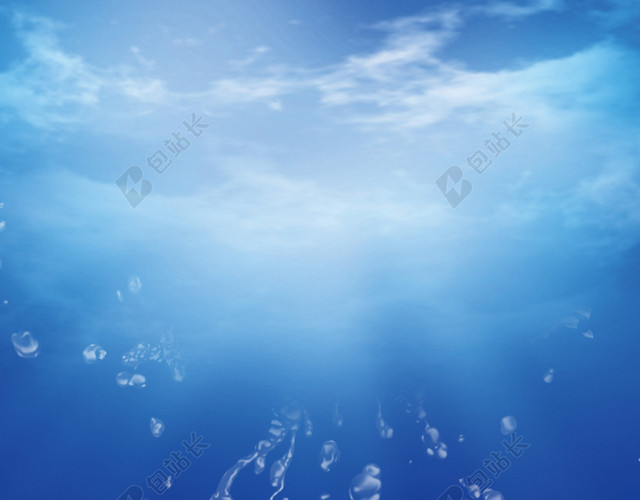 海底世界海拔背景