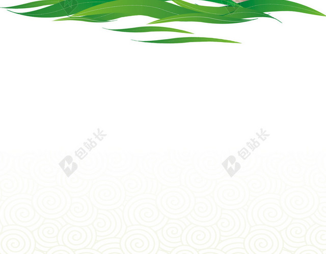端午节水纹粽子PSD分层H5背景素材