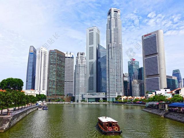 旅游时尚新加坡城市背景图片