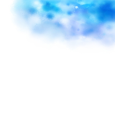 蓝天下的草地展架模版