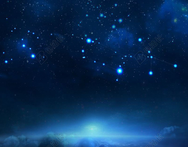 大气宇宙梦幻星空背景