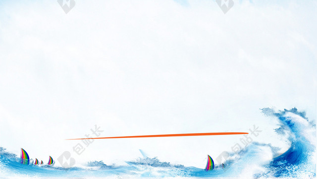 游泳馆招生大海背景素材