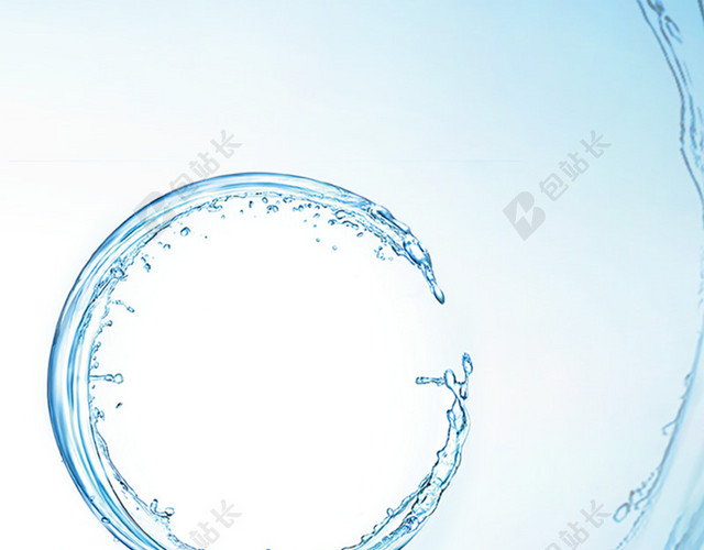 水滴化妆品背景