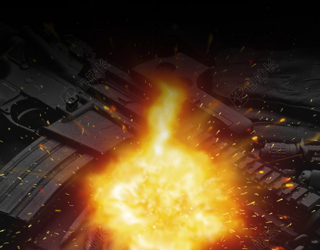 火焰爆炸效果主图