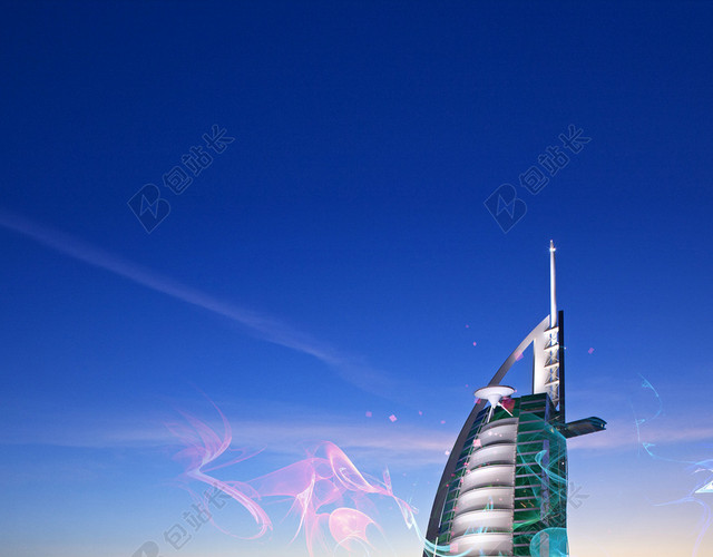 蓝色海洋背景