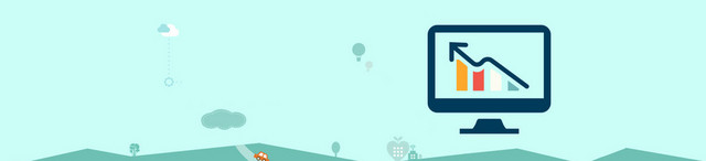 淡蓝色扁平互联网金融BANNER