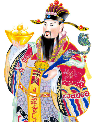 财神爷免抠PNG图片