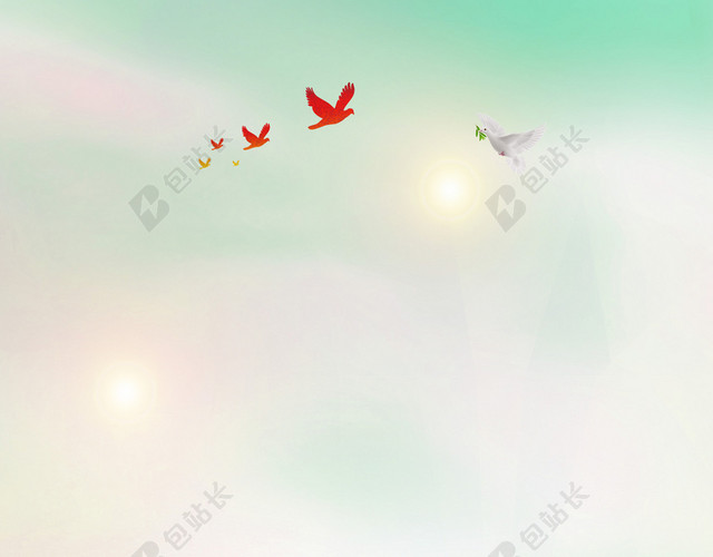 大气五四青年节青春正能量海报