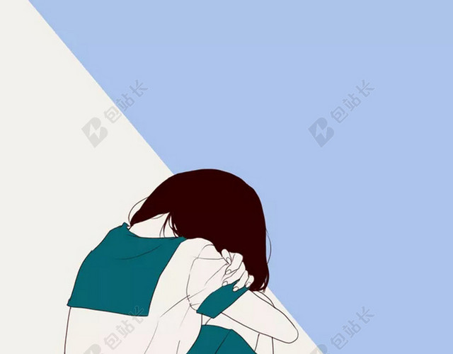 孤独的哭泣海报设计