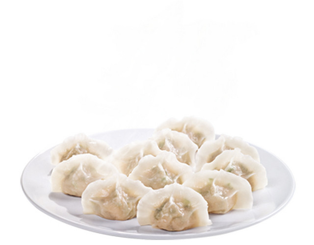 热气腾腾的饺子