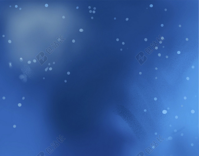卡通蓝色圣诞节平安夜背景素材