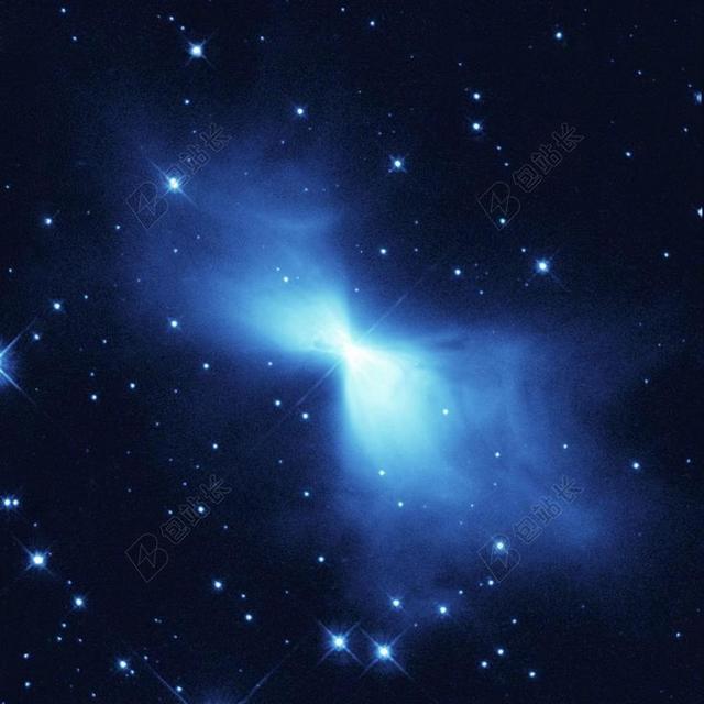 蓝色黑色天文唯美宇宙繁星天文馆背景图片