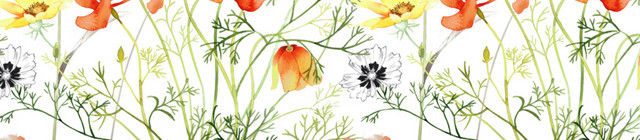 手绘花