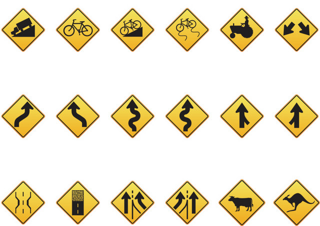 道路交通标志素材