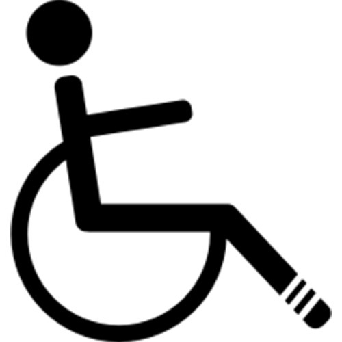 坐轮椅残疾人
