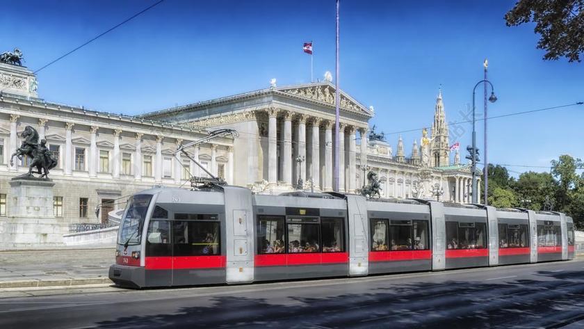 维也纳 奥地利 国会大厦 结构 政府 火车 轨道交通 城市