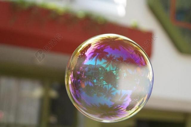 SOAP 泡沫 色彩缤纷 球 使肥皂泡 镜像