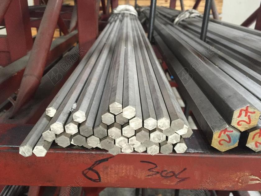 轮 巴利 不锈钢 六边形