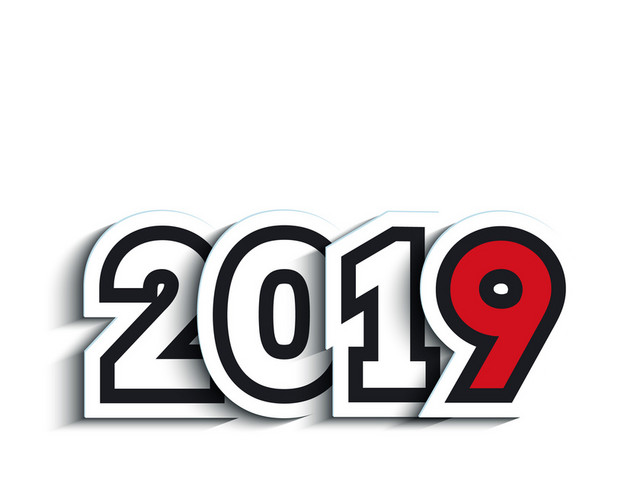 2019彩字立体