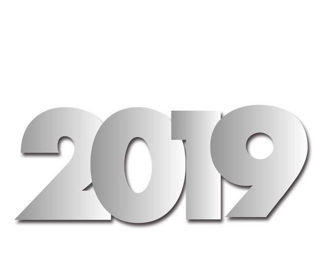2019立体字
