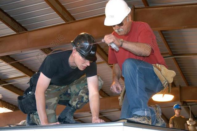 建设 工人 钻井 安装 天花板 网站 业 HARDHAT