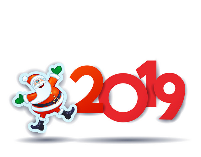 2019圣诞字体