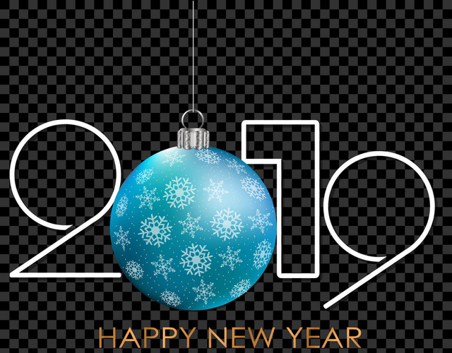 2019新年快乐字体