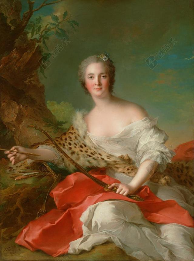 让 马克 NATTIER 女子 女性 目睹 艺术 画 布面油画