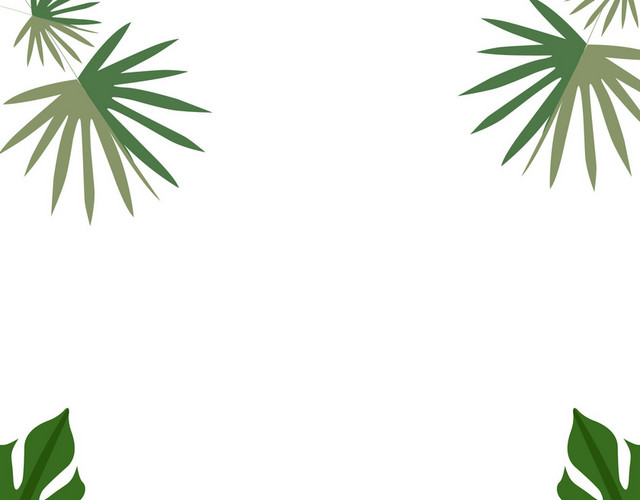 树叶边框