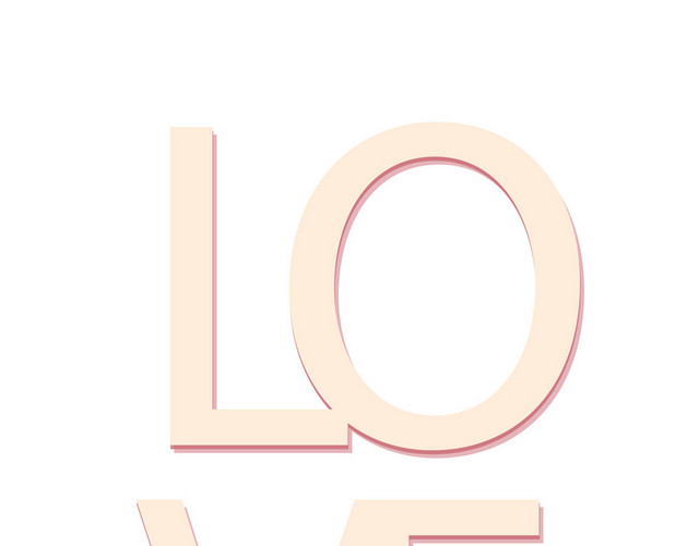 LOVE文字