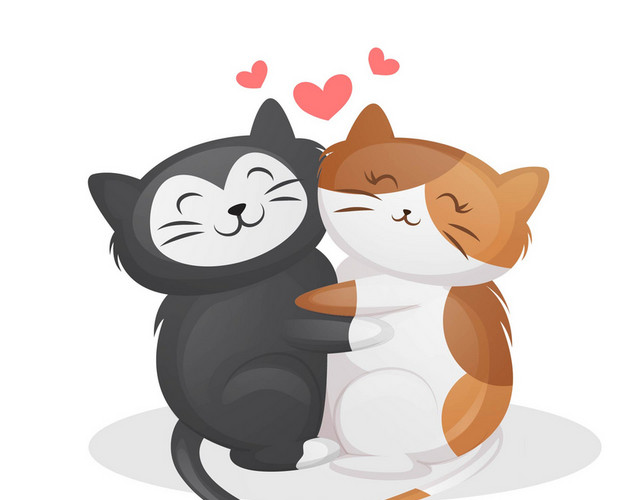 浪漫小猫