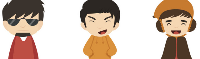 小人人物图标素材