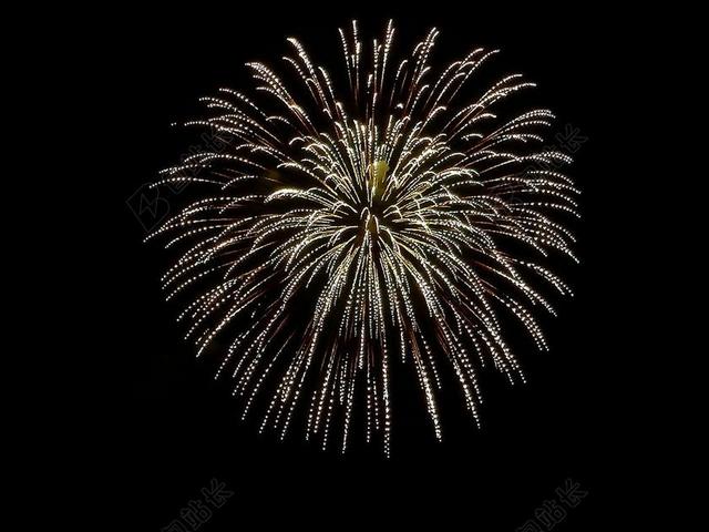 烟花 夜 光