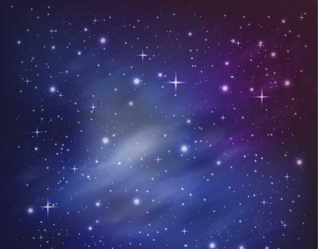 烂漫星空梦幻云云彩云朵素材