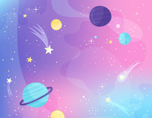 宇宙星际云层彩云云朵梦幻云朵素材