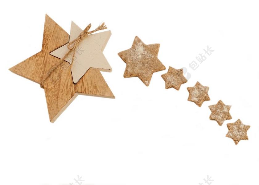流星 饼干 小蛋糕 烤 糕点 圣诞节 来临 甜 糖果产品