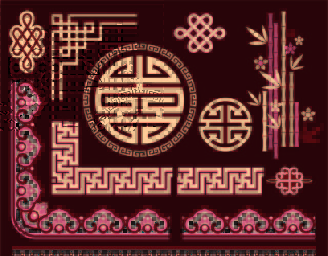 中式花纹