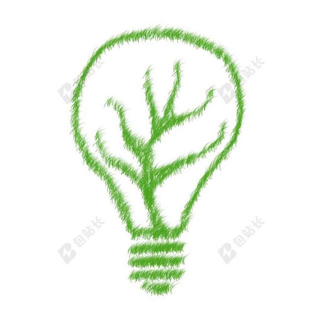 广告时尚灵感绿色叶片的草背景图片