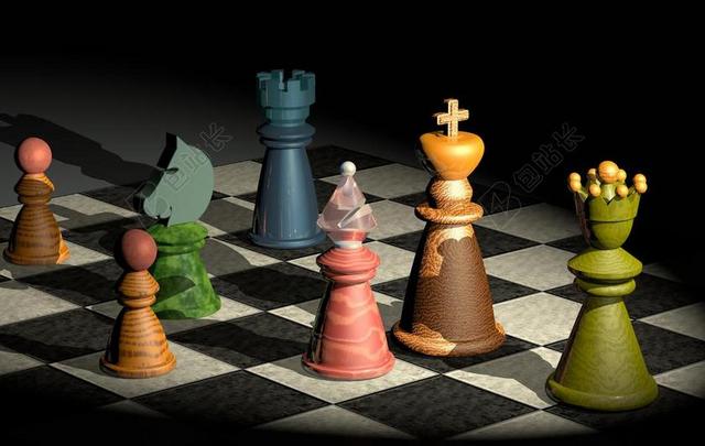 时尚国际象棋背景图片