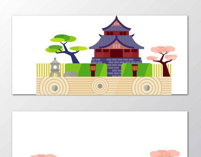 建筑物矢量图