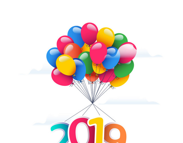 2019彩色气球