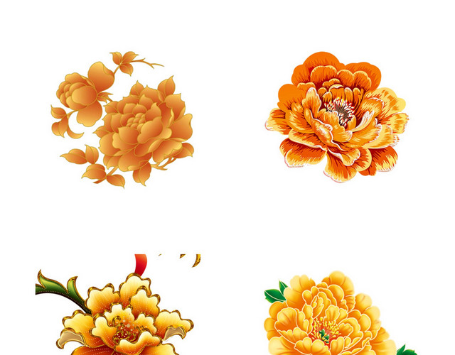 牡丹花素材