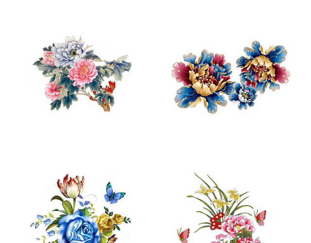牡丹花素材